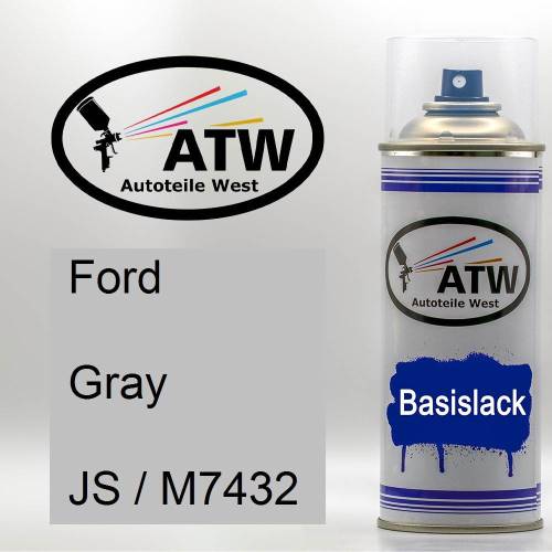 Ford, Gray, JS / M7432: 400ml Sprühdose, von ATW Autoteile West.